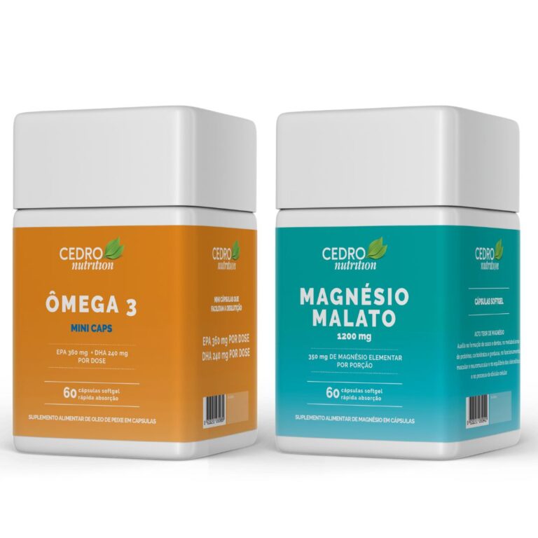 Combo Ômega 3 + Magnésio Malato