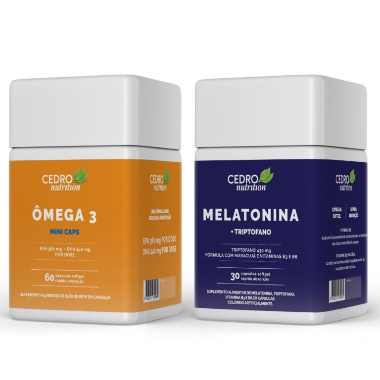 Combo Ômega 3 + Melatonina