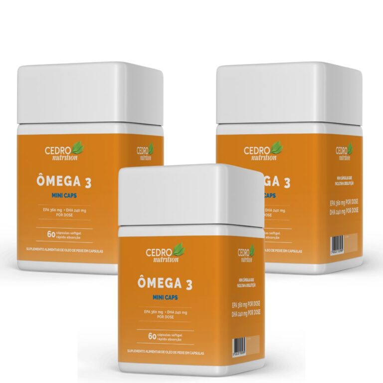 Combo com 3 Ômega 3